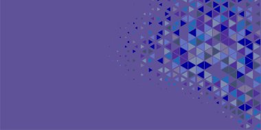 Soyut Üçgen renkli arkaplan veya çokgenler içeren duvar kağıdı üçgen şekiller ve renkler, üçgenler veya uzayın yumuşak rengini kopyalayan çukurluk geometrik şekiller