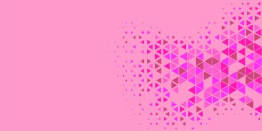 Soyut Üçgen renkli arkaplan veya çokgenler içeren duvar kağıdı üçgen şekiller ve renkler, üçgenler veya uzayın yumuşak rengini kopyalayan çukurluk geometrik şekiller