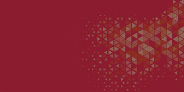 Soyut Üçgen renkli arkaplan veya çokgenler içeren duvar kağıdı üçgen şekiller ve renkler, üçgenler veya uzayın yumuşak rengini kopyalayan çukurluk geometrik şekiller