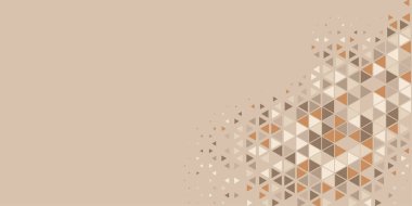 Soyut Üçgen renkli arkaplan veya çokgenler içeren duvar kağıdı üçgen şekiller ve renkler, üçgenler veya uzayın yumuşak rengini kopyalayan çukurluk geometrik şekiller