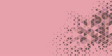 Soyut Üçgen renkli arkaplan veya çokgenler içeren duvar kağıdı üçgen şekiller ve renkler, üçgenler veya uzayın yumuşak rengini kopyalayan çukurluk geometrik şekiller