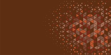 Soyut Üçgen renkli arkaplan veya çokgenler içeren duvar kağıdı üçgen şekiller ve renkler, üçgenler veya uzayın yumuşak rengini kopyalayan çukurluk geometrik şekiller