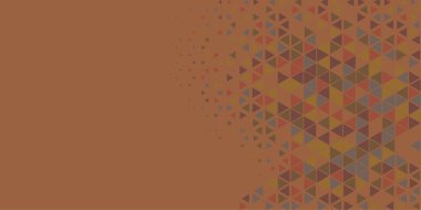 Soyut Üçgen renkli arkaplan veya çokgenler içeren duvar kağıdı üçgen şekiller ve renkler, üçgenler veya uzayın yumuşak rengini kopyalayan çukurluk geometrik şekiller