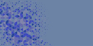 Soyut Üçgen renkli arkaplan veya çokgenler içeren duvar kağıdı üçgen şekiller ve renkler, üçgenler veya uzayın yumuşak rengini kopyalayan çukurluk geometrik şekiller