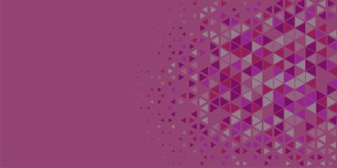 Soyut Üçgen renkli arkaplan veya çokgenler içeren duvar kağıdı üçgen şekiller ve renkler, üçgenler veya uzayın yumuşak rengini kopyalayan çukurluk geometrik şekiller