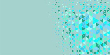 Soyut Üçgen renkli arkaplan veya çokgenler içeren duvar kağıdı üçgen şekiller ve renkler, üçgenler veya uzayın yumuşak rengini kopyalayan çukurluk geometrik şekiller