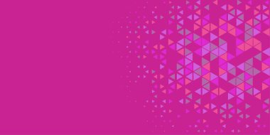 Soyut Üçgen renkli arkaplan veya çokgenler içeren duvar kağıdı üçgen şekiller ve renkler, üçgenler veya uzayın yumuşak rengini kopyalayan çukurluk geometrik şekiller