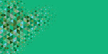 Soyut Üçgen renkli arkaplan veya çokgenler içeren duvar kağıdı üçgen şekiller ve renkler, üçgenler veya uzayın yumuşak rengini kopyalayan çukurluk geometrik şekiller