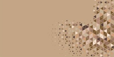 Soyut Üçgen renkli arkaplan veya çokgenler içeren duvar kağıdı üçgen şekiller ve renkler, üçgenler veya uzayın yumuşak rengini kopyalayan çukurluk geometrik şekiller