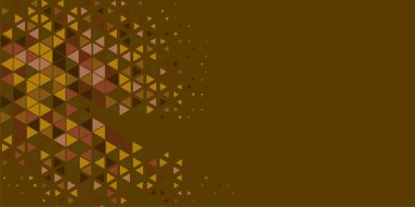 Soyut Üçgen renkli arkaplan veya çokgenler içeren duvar kağıdı üçgen şekiller ve renkler, üçgenler veya uzayın yumuşak rengini kopyalayan çukurluk geometrik şekiller