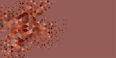 Soyut Üçgen renkli arkaplan veya çokgenler içeren duvar kağıdı üçgen şekiller ve renkler, üçgenler veya uzayın yumuşak rengini kopyalayan çukurluk geometrik şekiller