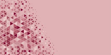 Soyut Üçgen renkli arkaplan veya çokgenler içeren duvar kağıdı üçgen şekiller ve renkler, üçgenler veya uzayın yumuşak rengini kopyalayan çukurluk geometrik şekiller