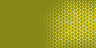 Soyut Üçgen renkli arkaplan veya çokgenler içeren duvar kağıdı üçgen şekiller ve renkler, üçgenler veya uzayın yumuşak rengini kopyalayan çukurluk geometrik şekiller