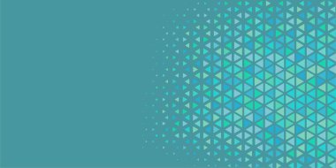 Soyut Üçgen renkli arkaplan veya çokgenler içeren duvar kağıdı üçgen şekiller ve renkler, üçgenler veya uzayın yumuşak rengini kopyalayan çukurluk geometrik şekiller