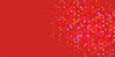 Soyut Üçgen renkli arkaplan veya çokgenler içeren duvar kağıdı üçgen şekiller ve renkler, üçgenler veya uzayın yumuşak rengini kopyalayan çukurluk geometrik şekiller