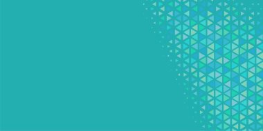 Soyut Üçgen renkli arkaplan veya çokgenler içeren duvar kağıdı üçgen şekiller ve renkler, üçgenler veya uzayın yumuşak rengini kopyalayan çukurluk geometrik şekiller