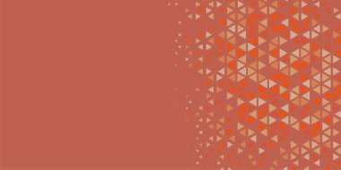 Soyut Üçgen renkli arkaplan veya çokgenler içeren duvar kağıdı üçgen şekiller ve renkler, üçgenler veya uzayın yumuşak rengini kopyalayan çukurluk geometrik şekiller