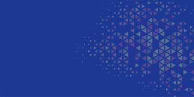 Soyut Üçgen renkli arkaplan veya çokgenler içeren duvar kağıdı üçgen şekiller ve renkler, üçgenler veya uzayın yumuşak rengini kopyalayan çukurluk geometrik şekiller