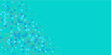 Soyut Üçgen renkli arkaplan veya çokgenler içeren duvar kağıdı üçgen şekiller ve renkler, üçgenler veya uzayın yumuşak rengini kopyalayan çukurluk geometrik şekiller