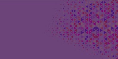 Soyut Üçgen renkli arkaplan veya çokgenler içeren duvar kağıdı üçgen şekiller ve renkler, üçgenler veya uzayın yumuşak rengini kopyalayan çukurluk geometrik şekiller