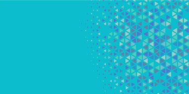 Soyut Üçgen renkli arkaplan veya çokgenler içeren duvar kağıdı üçgen şekiller ve renkler, üçgenler veya uzayın yumuşak rengini kopyalayan çukurluk geometrik şekiller