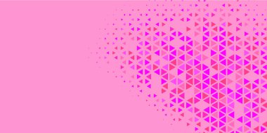 Soyut Üçgen renkli arkaplan veya çokgenler içeren duvar kağıdı üçgen şekiller ve renkler, üçgenler veya uzayın yumuşak rengini kopyalayan çukurluk geometrik şekiller