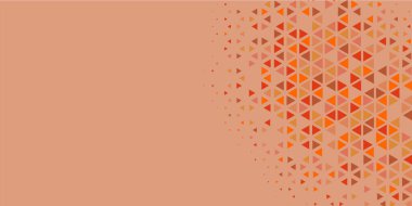 Soyut Üçgen renkli arkaplan veya çokgenler içeren duvar kağıdı üçgen şekiller ve renkler, üçgenler veya uzayın yumuşak rengini kopyalayan çukurluk geometrik şekiller