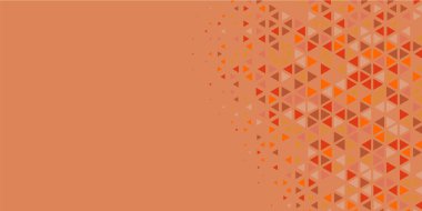 Soyut Üçgen renkli arkaplan veya çokgenler içeren duvar kağıdı üçgen şekiller ve renkler, üçgenler veya uzayın yumuşak rengini kopyalayan çukurluk geometrik şekiller