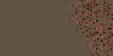 Soyut Üçgen renkli arkaplan veya çokgenler içeren duvar kağıdı üçgen şekiller ve renkler, üçgenler veya uzayın yumuşak rengini kopyalayan çukurluk geometrik şekiller