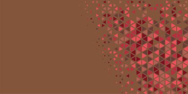 Soyut Üçgen renkli arkaplan veya çokgenler içeren duvar kağıdı üçgen şekiller ve renkler, üçgenler veya uzayın yumuşak rengini kopyalayan çukurluk geometrik şekiller