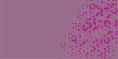 Soyut Üçgen renkli arkaplan veya çokgenler içeren duvar kağıdı üçgen şekiller ve renkler, üçgenler veya uzayın yumuşak rengini kopyalayan çukurluk geometrik şekiller