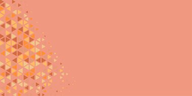 Soyut Üçgen renkli arkaplan veya çokgenler içeren duvar kağıdı üçgen şekiller ve renkler, üçgenler veya uzayın yumuşak rengini kopyalayan çukurluk geometrik şekiller