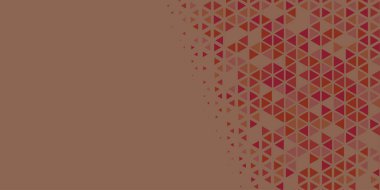 Soyut Üçgen renkli arkaplan veya çokgenler içeren duvar kağıdı üçgen şekiller ve renkler, üçgenler veya uzayın yumuşak rengini kopyalayan çukurluk geometrik şekiller