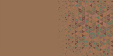 Soyut Üçgen renkli arkaplan veya çokgenler içeren duvar kağıdı üçgen şekiller ve renkler, üçgenler veya uzayın yumuşak rengini kopyalayan çukurluk geometrik şekiller