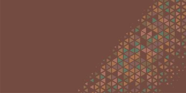 Soyut Üçgen renkli arkaplan veya çokgenler içeren duvar kağıdı üçgen şekiller ve renkler, üçgenler veya uzayın yumuşak rengini kopyalayan çukurluk geometrik şekiller