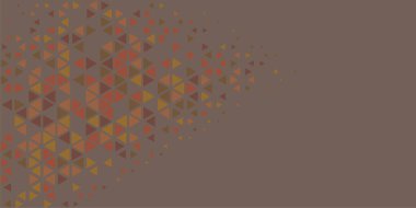 Soyut Üçgen renkli arkaplan veya çokgenler içeren duvar kağıdı üçgen şekiller ve renkler, üçgenler veya uzayın yumuşak rengini kopyalayan çukurluk geometrik şekiller