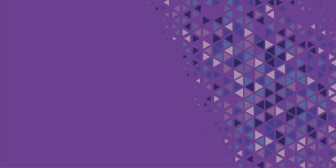 Soyut Üçgen renkli arkaplan veya çokgenler içeren duvar kağıdı üçgen şekiller ve renkler, üçgenler veya uzayın yumuşak rengini kopyalayan çukurluk geometrik şekiller