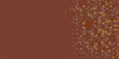 Soyut Üçgen renkli arkaplan veya çokgenler içeren duvar kağıdı üçgen şekiller ve renkler, üçgenler veya uzayın yumuşak rengini kopyalayan çukurluk geometrik şekiller