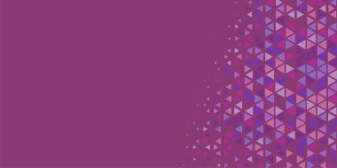 Soyut Üçgen renkli arkaplan veya çokgenler içeren duvar kağıdı üçgen şekiller ve renkler, üçgenler veya uzayın yumuşak rengini kopyalayan çukurluk geometrik şekiller