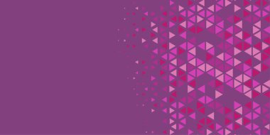 Soyut Üçgen renkli arkaplan veya çokgenler içeren duvar kağıdı üçgen şekiller ve renkler, üçgenler veya uzayın yumuşak rengini kopyalayan çukurluk geometrik şekiller