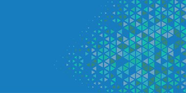 Soyut Üçgen renkli arkaplan veya çokgenler içeren duvar kağıdı üçgen şekiller ve renkler, üçgenler veya uzayın yumuşak rengini kopyalayan çukurluk geometrik şekiller