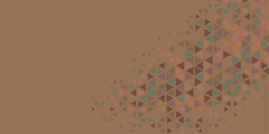 Soyut Üçgen renkli arkaplan veya çokgenler içeren duvar kağıdı üçgen şekiller ve renkler, üçgenler veya uzayın yumuşak rengini kopyalayan çukurluk geometrik şekiller