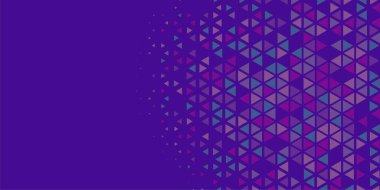 Soyut Üçgen renkli arkaplan veya çokgenler içeren duvar kağıdı üçgen şekiller ve renkler, üçgenler veya uzayın yumuşak rengini kopyalayan çukurluk geometrik şekiller