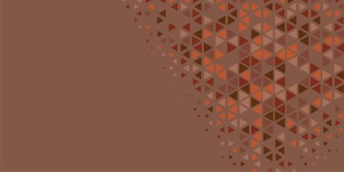 Soyut Üçgen renkli arkaplan veya çokgenler içeren duvar kağıdı üçgen şekiller ve renkler, üçgenler veya uzayın yumuşak rengini kopyalayan çukurluk geometrik şekiller