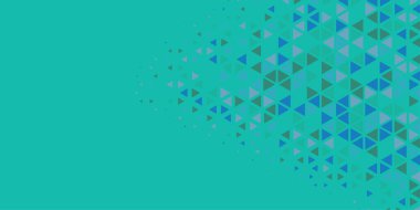 Soyut Üçgen renkli arkaplan veya çokgenler içeren duvar kağıdı üçgen şekiller ve renkler, üçgenler veya uzayın yumuşak rengini kopyalayan çukurluk geometrik şekiller