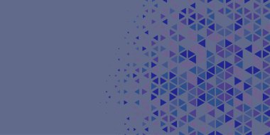 Soyut Üçgen renkli arkaplan veya çokgenler içeren duvar kağıdı üçgen şekiller ve renkler, üçgenler veya uzayın yumuşak rengini kopyalayan çukurluk geometrik şekiller