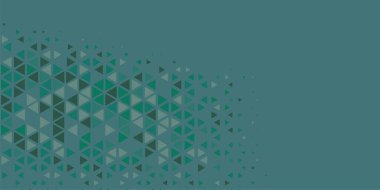 Soyut Üçgen renkli arkaplan veya çokgenler içeren duvar kağıdı üçgen şekiller ve renkler, üçgenler veya uzayın yumuşak rengini kopyalayan çukurluk geometrik şekiller