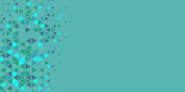 Soyut Üçgen renkli arkaplan veya çokgenler içeren duvar kağıdı üçgen şekiller ve renkler, üçgenler veya uzayın yumuşak rengini kopyalayan çukurluk geometrik şekiller