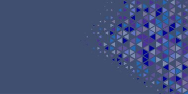 Soyut Üçgen renkli arkaplan veya çokgenler içeren duvar kağıdı üçgen şekiller ve renkler, üçgenler veya uzayın yumuşak rengini kopyalayan çukurluk geometrik şekiller