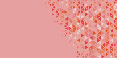 Soyut Üçgen renkli arkaplan veya çokgenler içeren duvar kağıdı üçgen şekiller ve renkler, üçgenler veya uzayın yumuşak rengini kopyalayan çukurluk geometrik şekiller